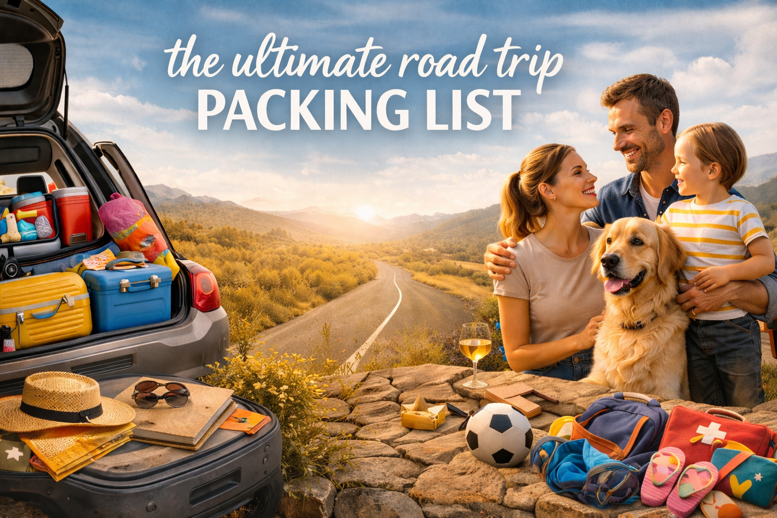 The Ultimate Road Trip Packing List for Families