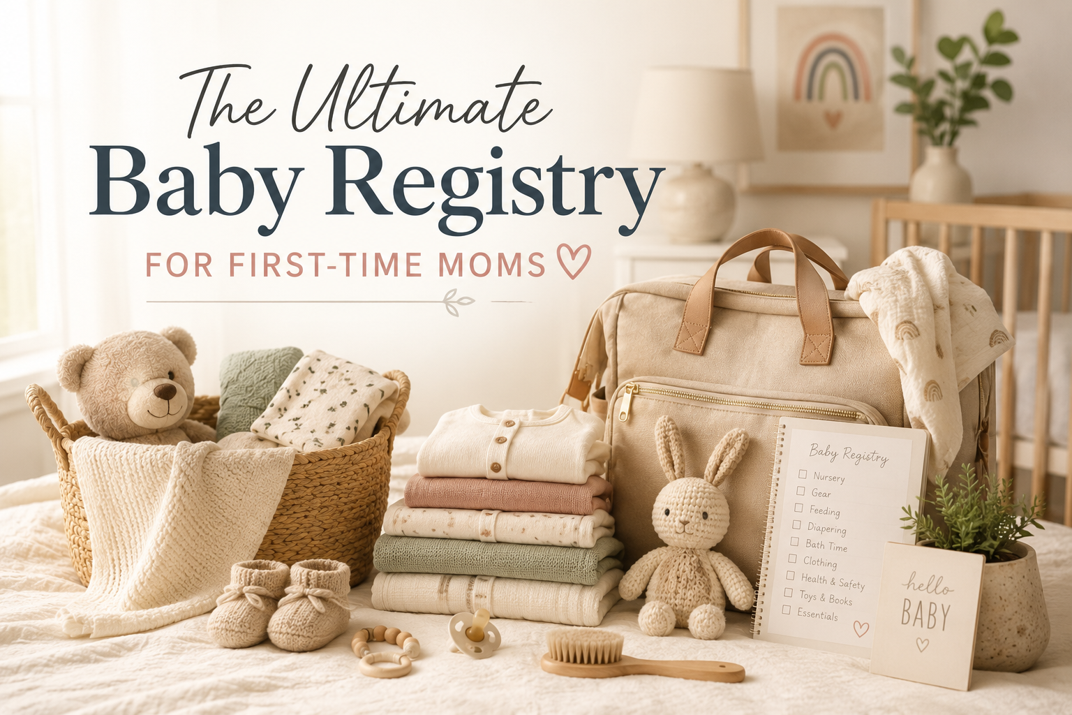 The Ultimate Baby Registry for First-Time Moms